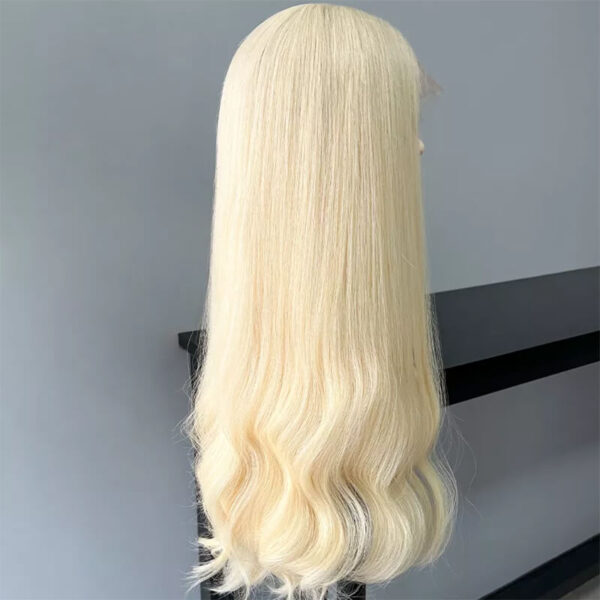 24 inch Beige Blonde Lace Top Wigs FD023 - Image 2