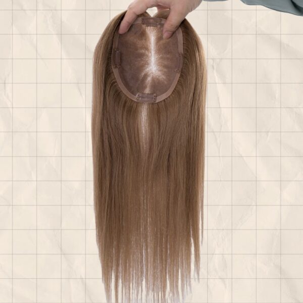 8A Brown with 18 Highlight Mono Topper MT002