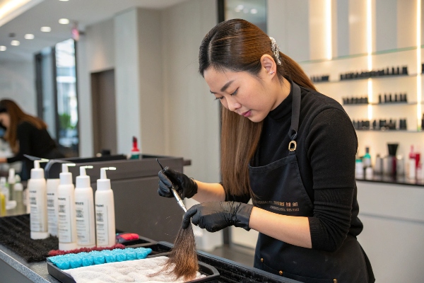 Can you dye glam seamless extensions blonde?