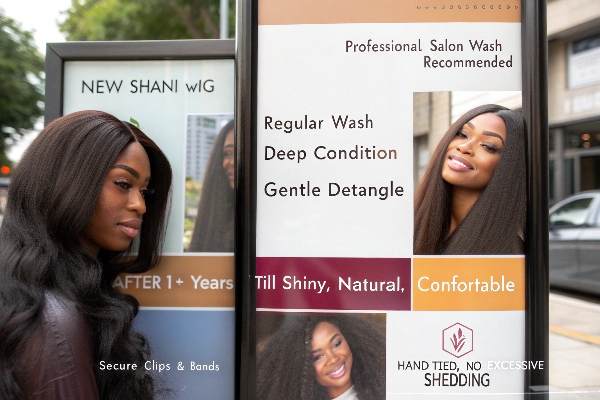 How long do Shani Wigs last? How long do Shani Wigs last?